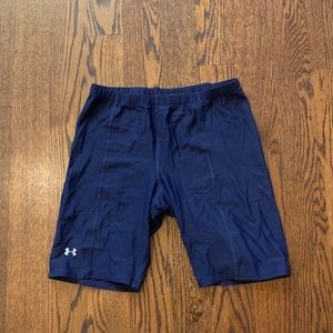 Under Armour compression biking shorts